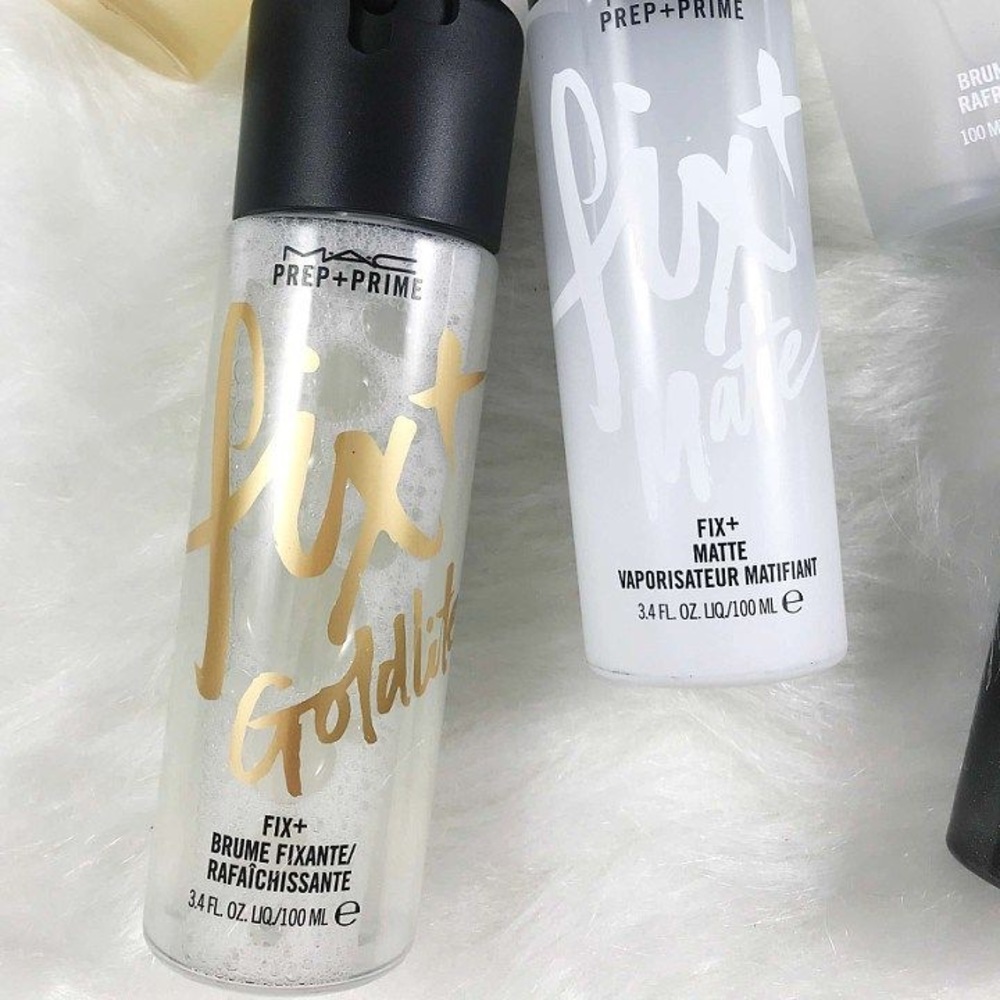 Prep + Prime Gold Shimmer setting spray ✨